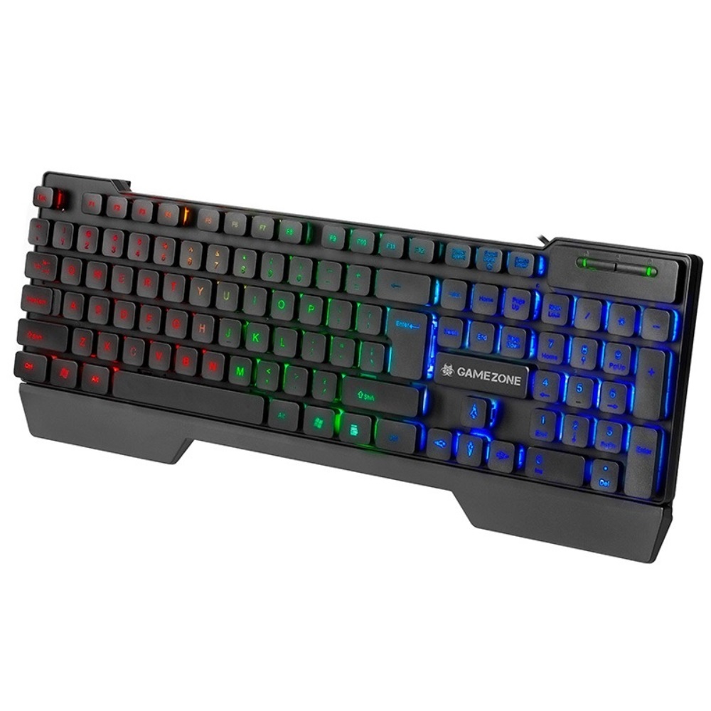 Tracer TRAKLA46764 Gamezone Mamooth 4in1 LED fekete gamer billentyűzet/egér/egérpad és fejhallgató