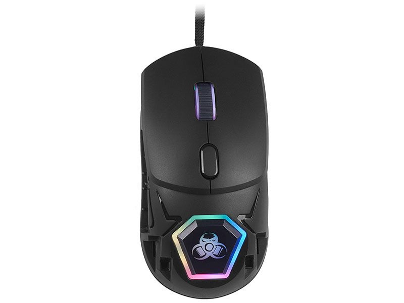 Tracer Neon GameZone USB RGB fekete/átlátszó egér