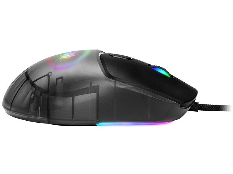 Tracer Neon GameZone USB RGB fekete/átlátszó egér