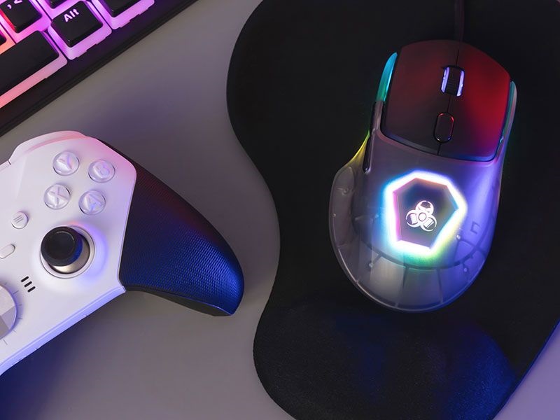Tracer Neon GameZone USB RGB fekete/átlátszó egér