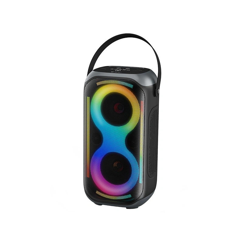 Tracer Poweraudio King 2 BT TWS, 50 W, Bluetooth 5.1, RGB LED, fekete-szürke hordozható hangszóró