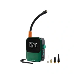Tracer RES-07BEL, 40 W, 10 bar, 18 lpm, 4 fúvóka, powerbank funkció, zöld, vezeték nélküli, elektromos kompresszor