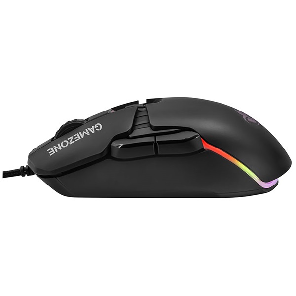 Tracer TRAMYS47507 Master GameZone RGB PixArt fekete vezetékes optikai egér
