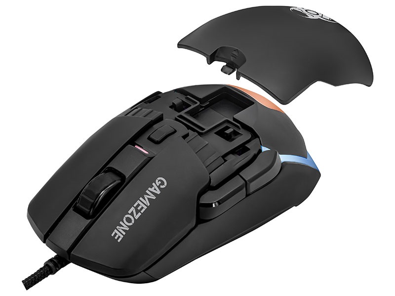 Tracer TRAMYS47507 Master GameZone RGB PixArt fekete vezetékes optikai egér