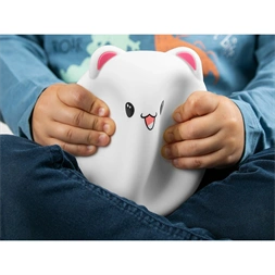 Tracer Teddy Bear, RGB LED, 5 színtónus, 4 világítási mód, Szilikon, Vezeték nélküli, éjszakai lámpa