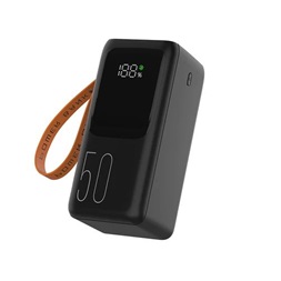 Tracer Vouge 5, 20W, 50000 mAh 1x USB Type-C 4 x USB Type-A fekete hordozható power bank