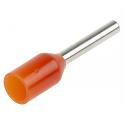 Tracon E020 0.5 mm2 100 db Szigetelt narancs érvéghüvely