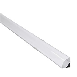 Tracon LED szalagokhoz, sarok W=10mm, H=1m LEDSZPC alumínium profil
