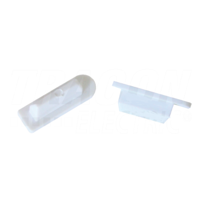 Tracon TFSS-1Z záróidom 10 db/csomag TFSS-1/ TFSS-1+N/ TFSS-1V-12/ TFSS-1-12 soroló sín