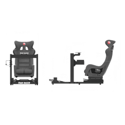 Trak Racer TR40S (RIG, max: 10Nm, moduláris, ülés nélküli) fekete szimulátor játékülés