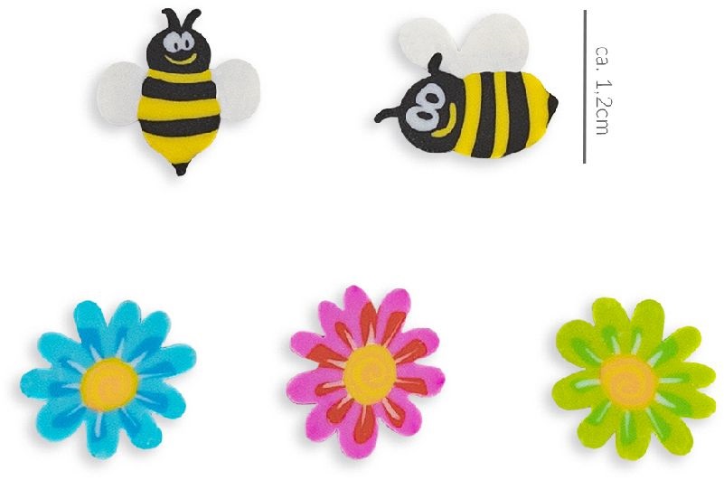 Trendhaus Meine Bienenfreunde 12 db-os radír üvegben
