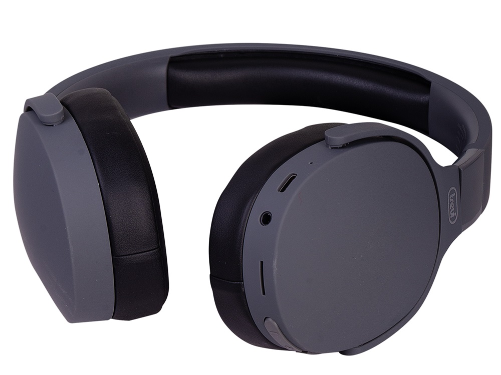 Trevi DJ12E45 BT Bluetooth fekete fejhallgató