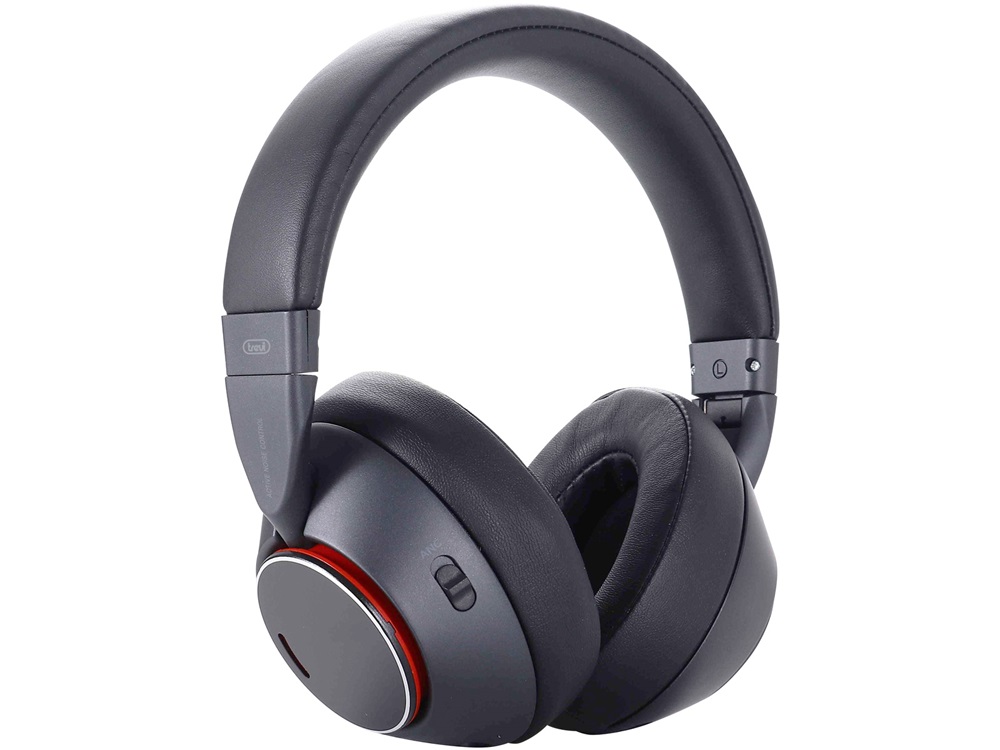 Trevi DJ 12E90 ANC BT fekete Bluetooth fejhallgató