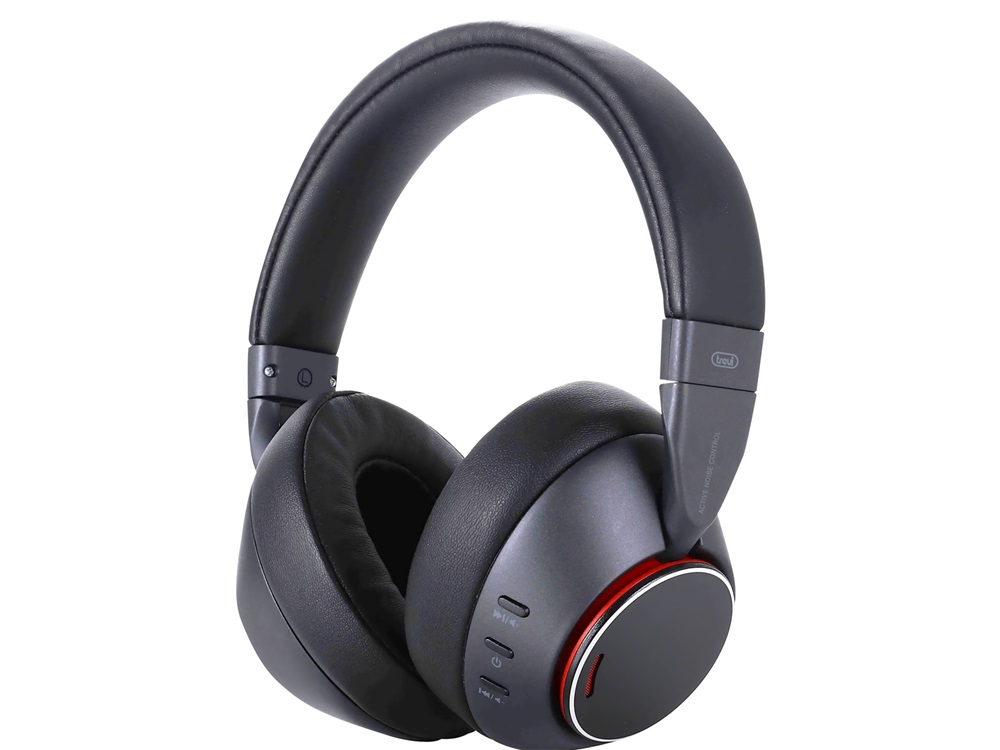 Trevi DJ 12E90 ANC BT fekete Bluetooth fejhallgató