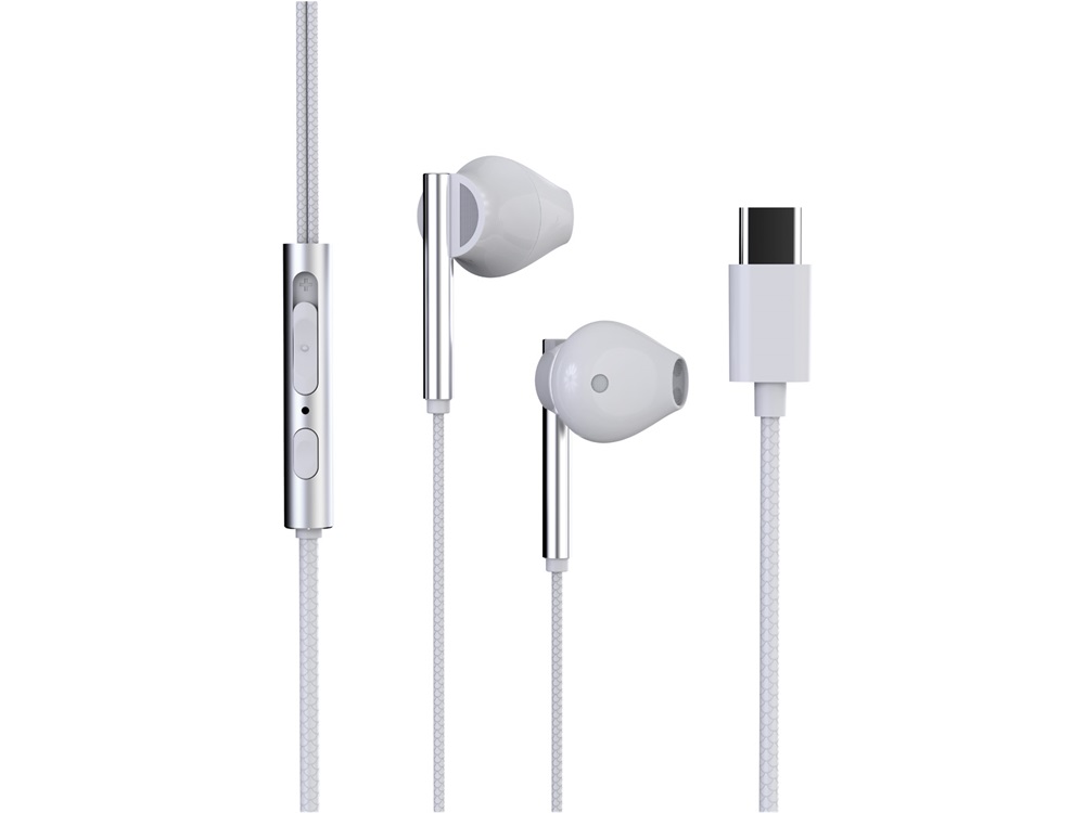 Trevi HMP 700C USB-C fehér mikrofonos fülhallgató
