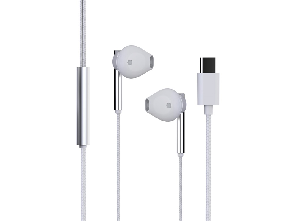 Trevi HMP 700C USB-C fehér mikrofonos fülhallgató