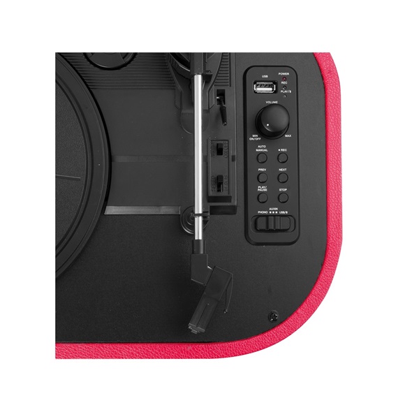 Trevi TT 1020 BT Red piros lemezjátszó (Újracsomagolt)