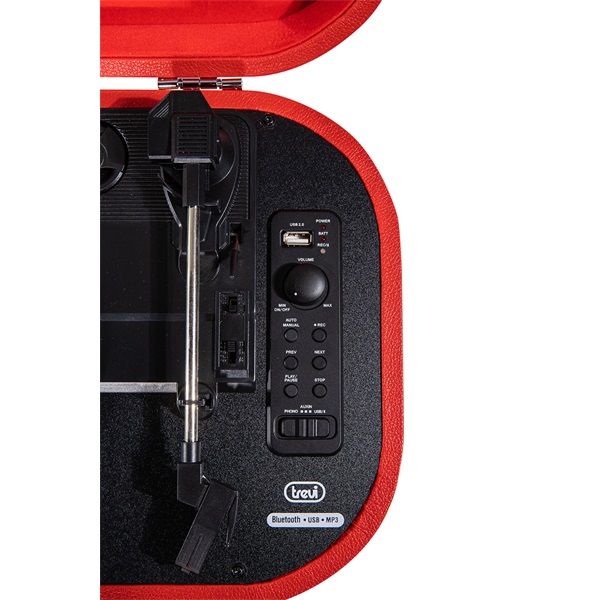 Trevi TT 1020 BT Red piros lemezjátszó (Újracsomagolt)