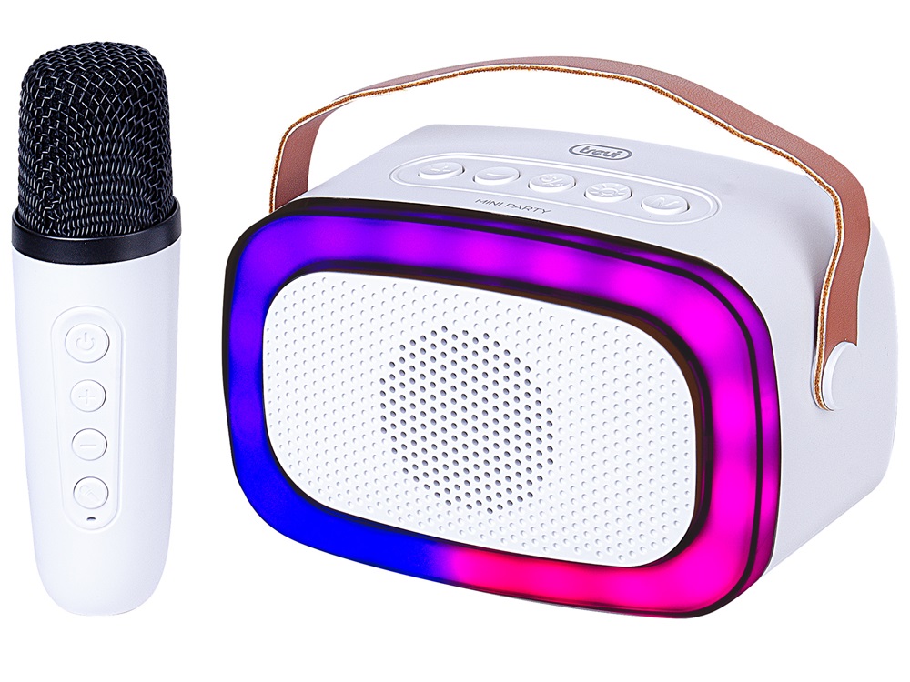 Trevi XR8A01 hordozható fehér gyermek Bluetooth party box