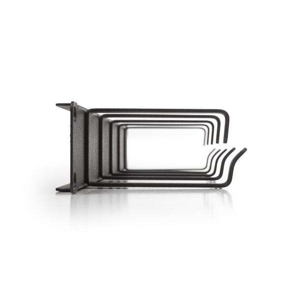 KE-Line 19" 1U fém patch rendező panel 73 mm-es gyűrűkkel