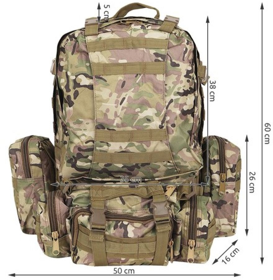 Trizand 45L terepmintás túrazsák