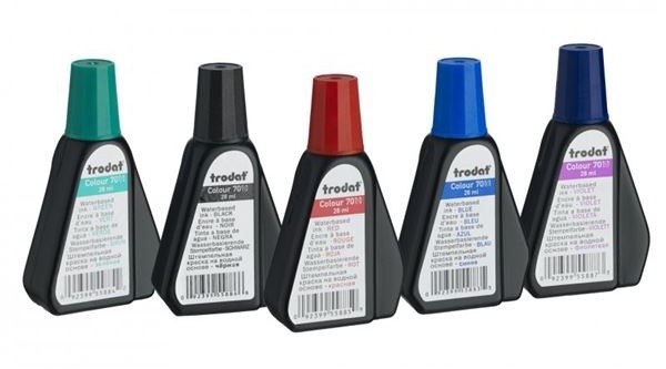 Trodat 7012 28ml sárga bélyegzőfesték
