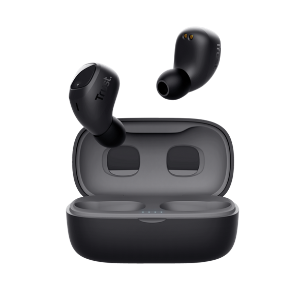 Trust Nika Compact Bluetooth True Wireless fekete fülhallgató