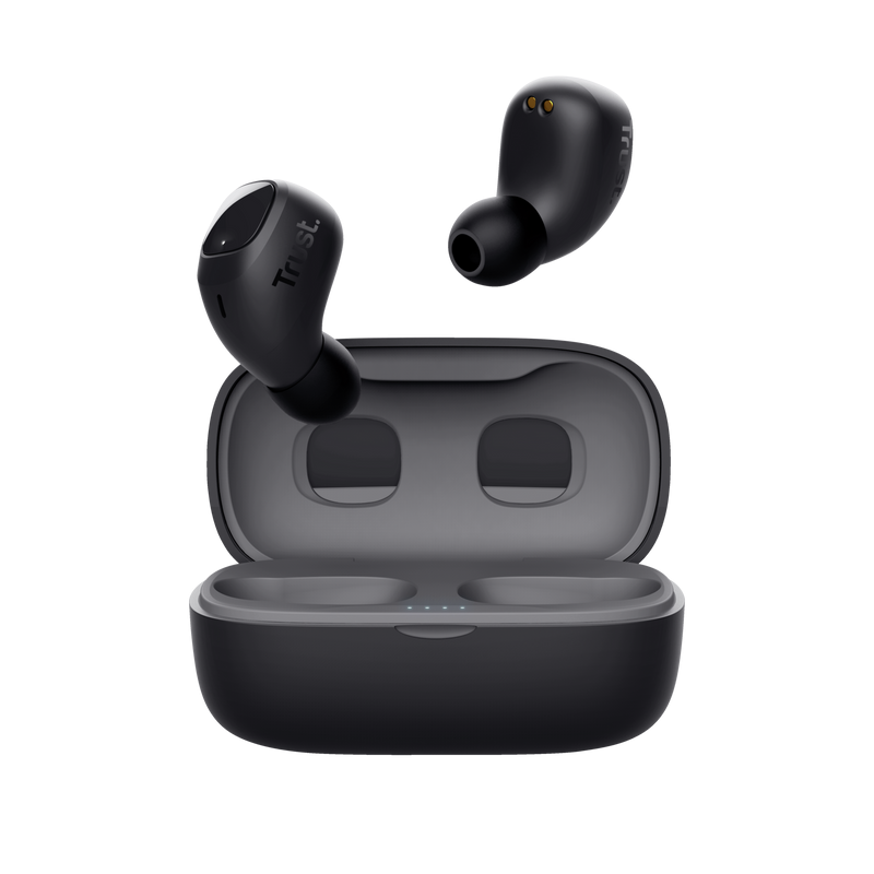 Trust Nika Compact Bluetooth True Wireless fekete fülhallgató