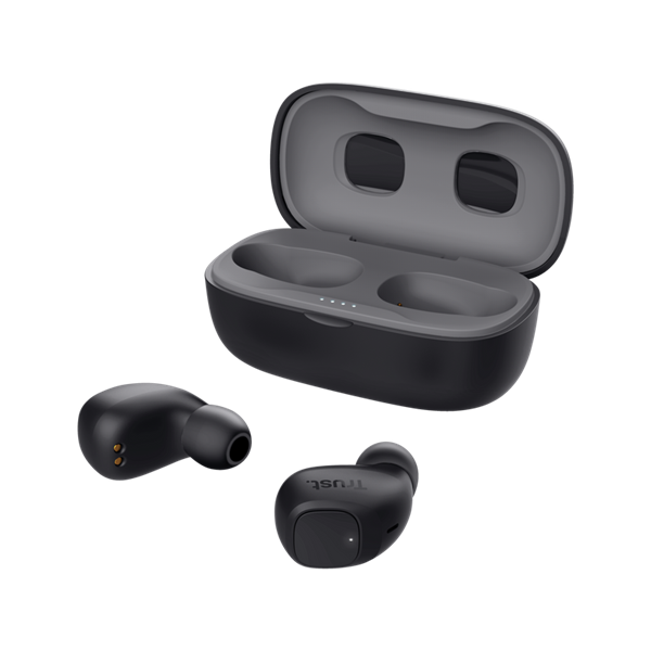 Trust Nika Compact Bluetooth True Wireless fekete fülhallgató