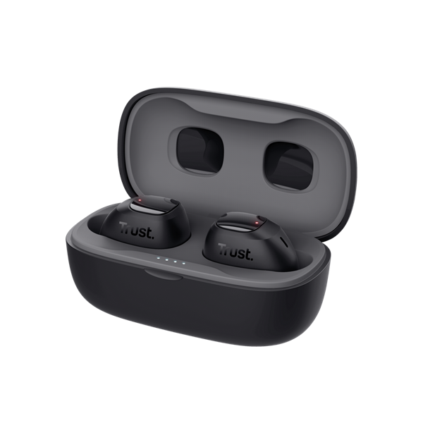 Trust Nika Compact Bluetooth True Wireless fekete fülhallgató
