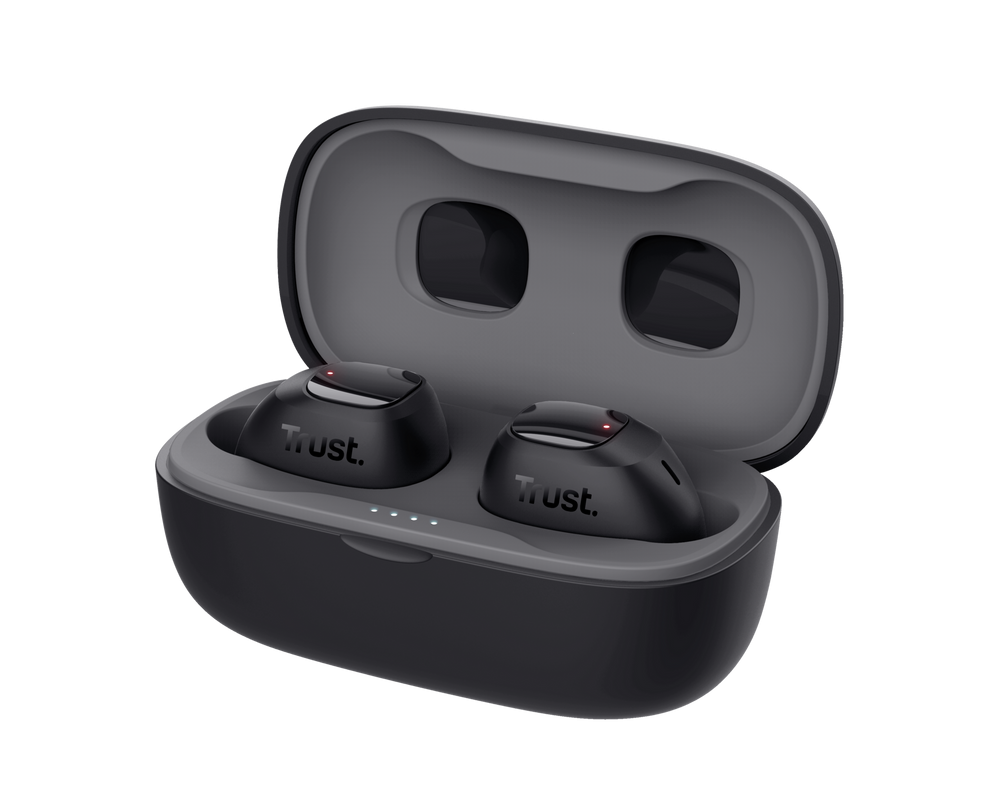 Trust Nika Compact Bluetooth True Wireless fekete fülhallgató
