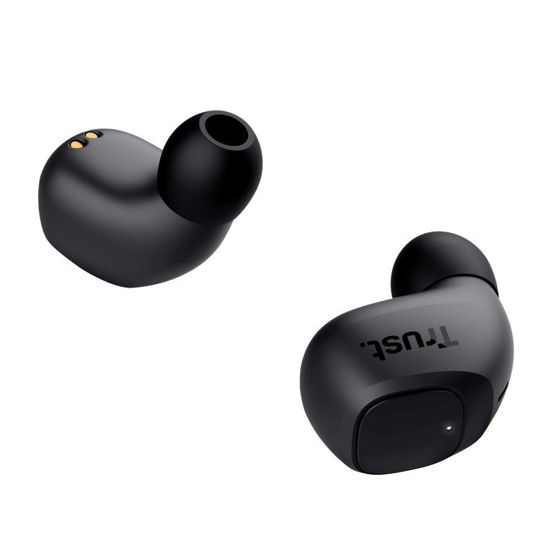 Trust Nika Compact Bluetooth True Wireless fekete fülhallgató