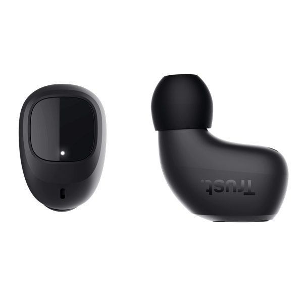 Trust Nika Compact Bluetooth True Wireless fekete fülhallgató