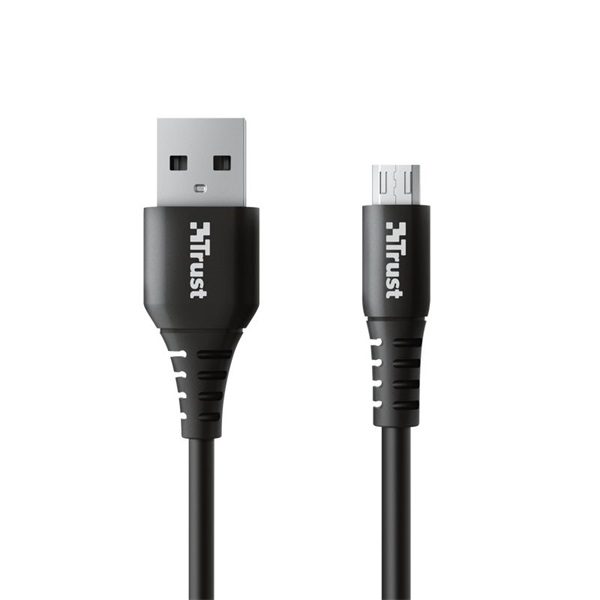 Trust Ndura 1m fekete USB-MicroUSB kábel