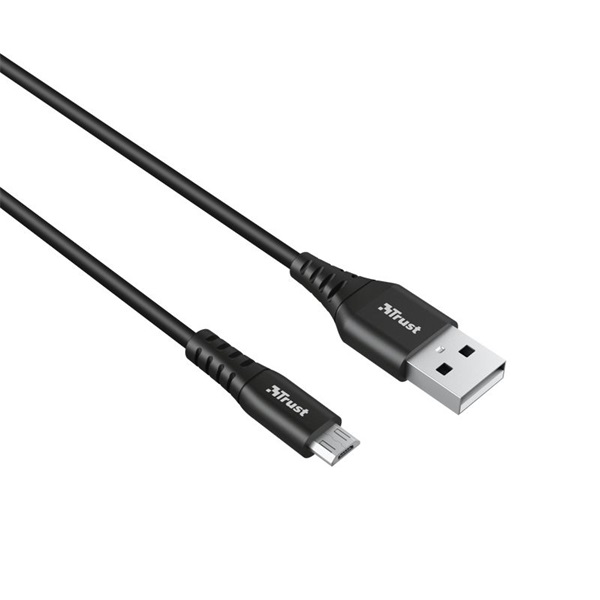 Trust Ndura 1m fekete USB-MicroUSB kábel