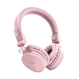 Trust Tones vezeték nélküli rózsaszín Bluetooth fejhallgató