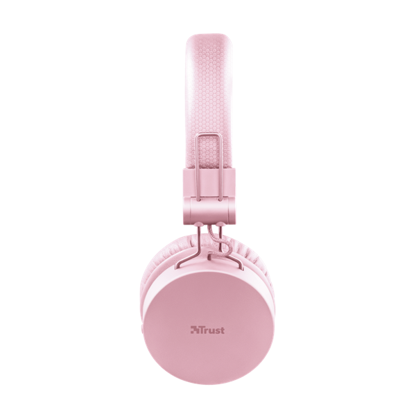 Trust Tones vezeték nélküli rózsaszín Bluetooth fejhallgató