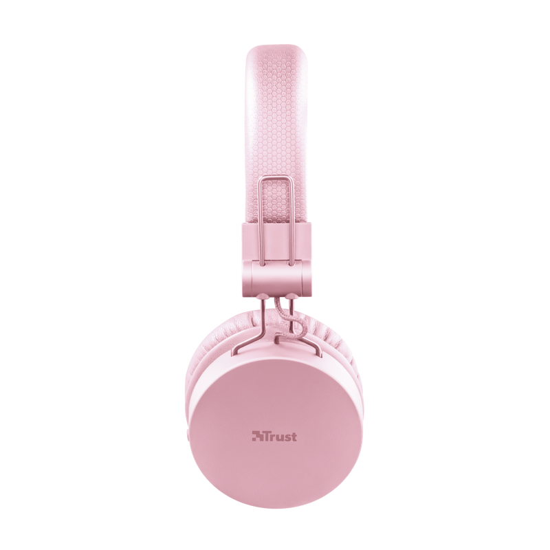 Trust Tones vezeték nélküli rózsaszín Bluetooth fejhallgató
