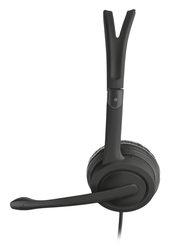 Trust Doba 2in1 fekete home office szett