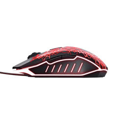 Trust GXT 105X Izza vezetékes fekete gamer egér