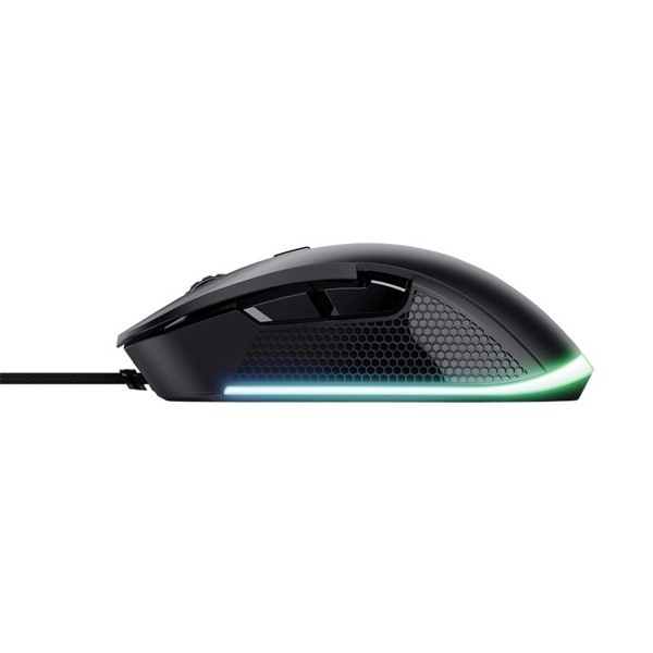 Trust GXT 922 Ybar USB RGB fekete egér