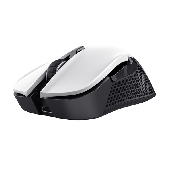 Trust 24889 GXT 923W Ybar vezeték nélküli fehér gaming egér