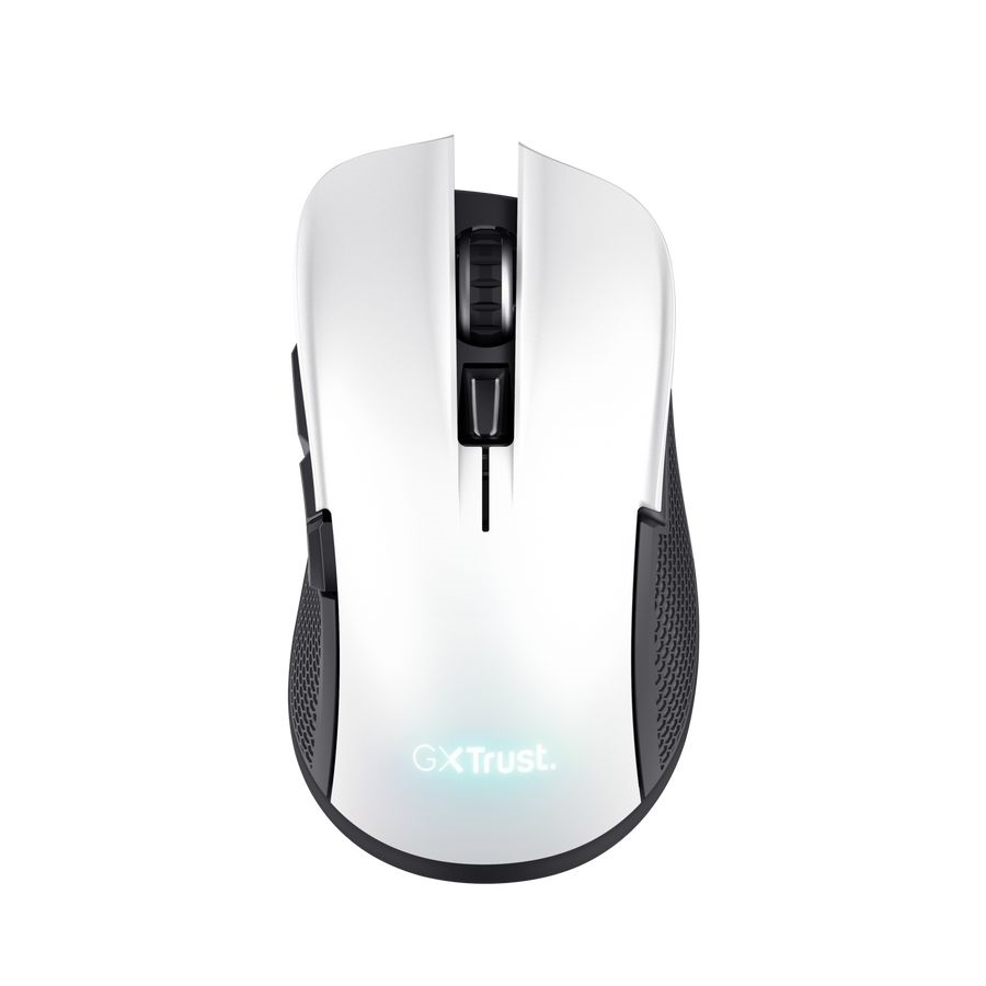 Trust 24889 GXT 923W Ybar vezeték nélküli fehér gaming egér