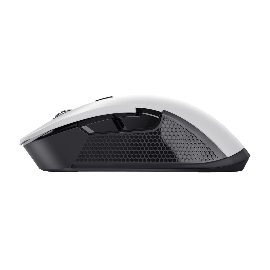 Trust 24889 GXT 923W Ybar vezeték nélküli fehér gaming egér