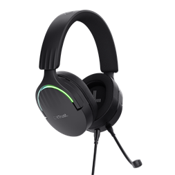 Trust GXT490 Fayzo 7.1 USB vezetékes fekete gamer headset