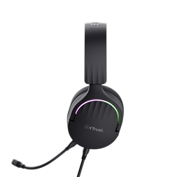 Trust GXT490 Fayzo 7.1 USB vezetékes fekete gamer headset