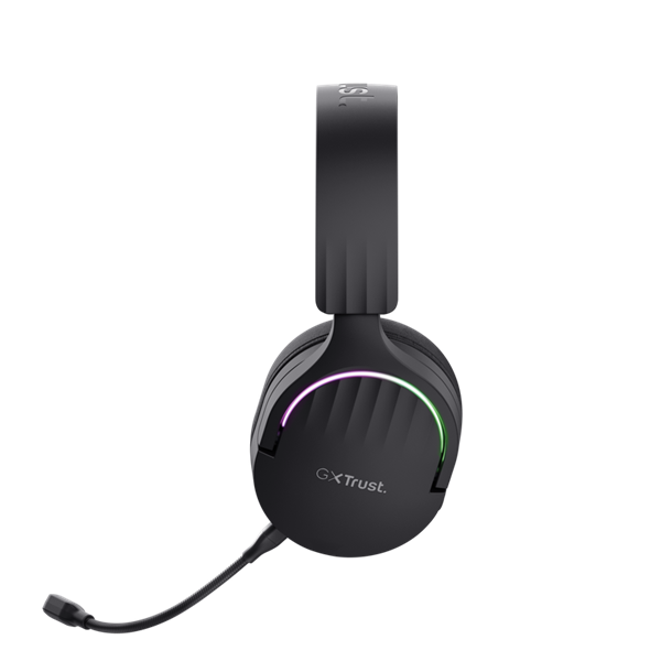 Trust GXT491 Fayzo vezeték nélküli fekete gamer headset
