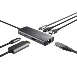 Trust Dalyx 6in1 multiport Type C USB HUB