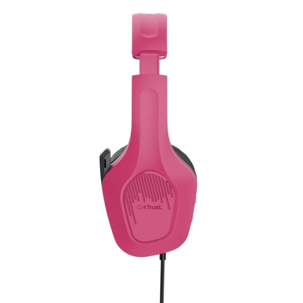 Trust 24992 GXT 415P Zirox rózsaszín mikrofonos gamer headset
