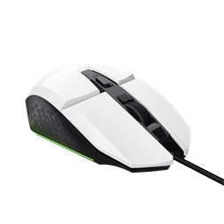 Trust GXT109W Felox vezetékes fehér gamer egér